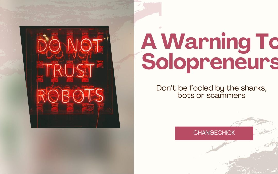 A Warning To Solopreneurs